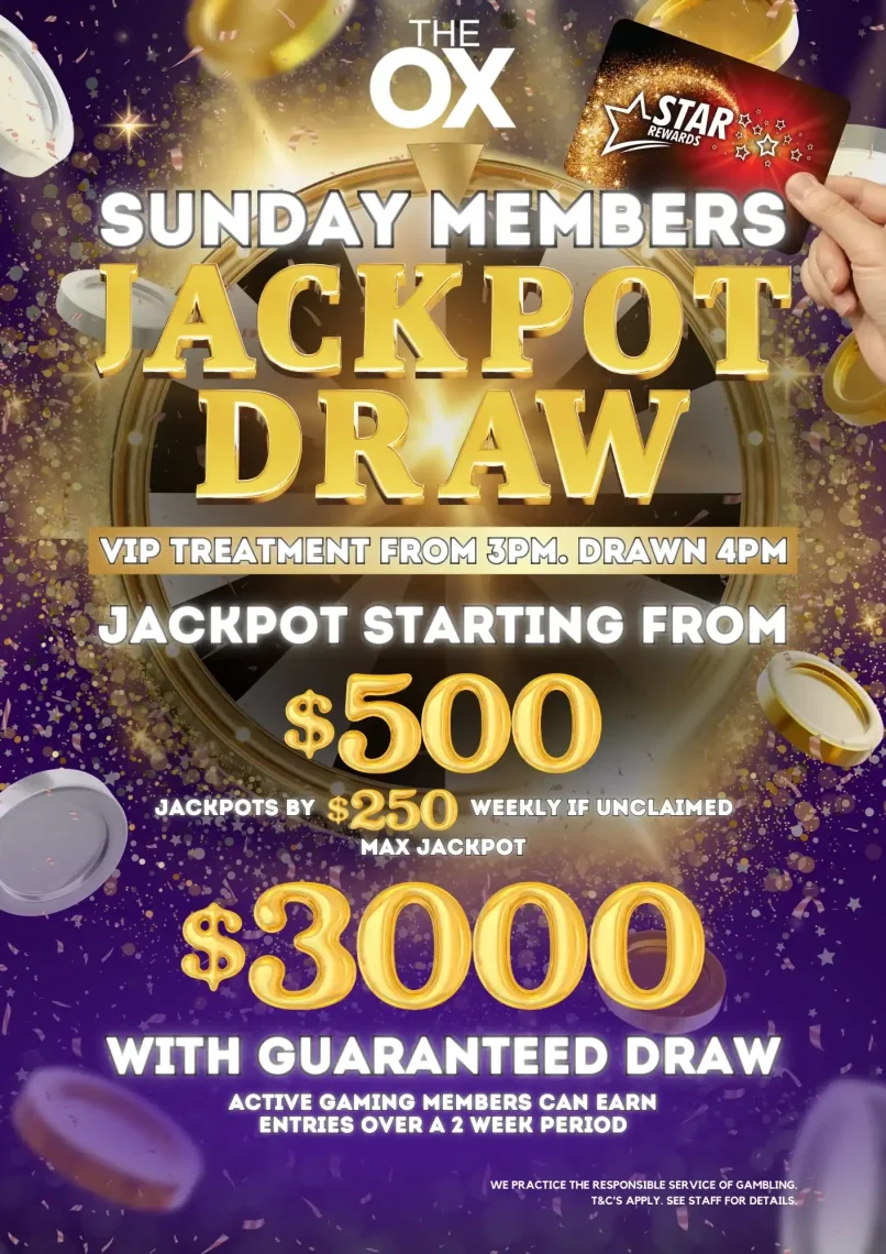 Join us Sunday for our Members Jackpot at your local Margate pub